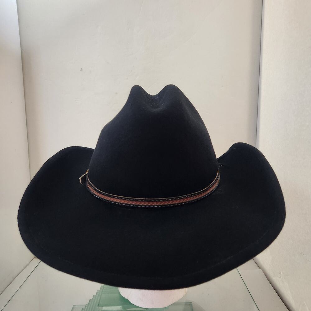 Rodeo King Banded Wool Cowboy Hat size large